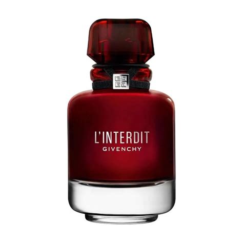 l'interdit givenchy pour homme|givenchy l'interdit rouge ultime.